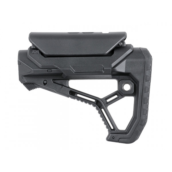 [KUBLAI] Приклад тактический AR15/M4 STOCK WITH INTEGRATED CHEEK WELD - BLACK